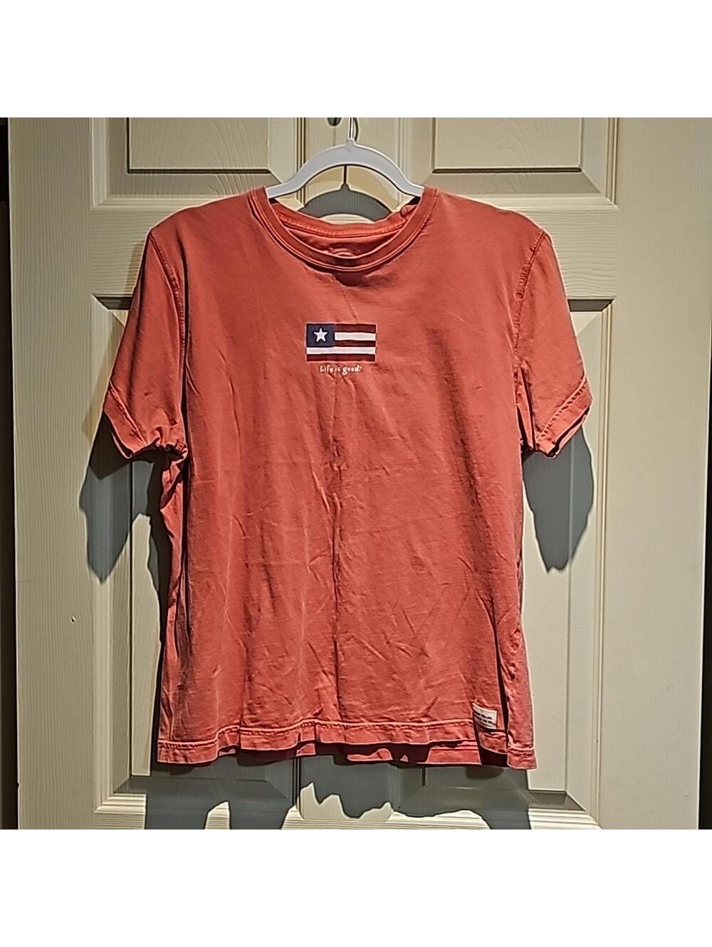 Life is Good short sleeve shirt size L